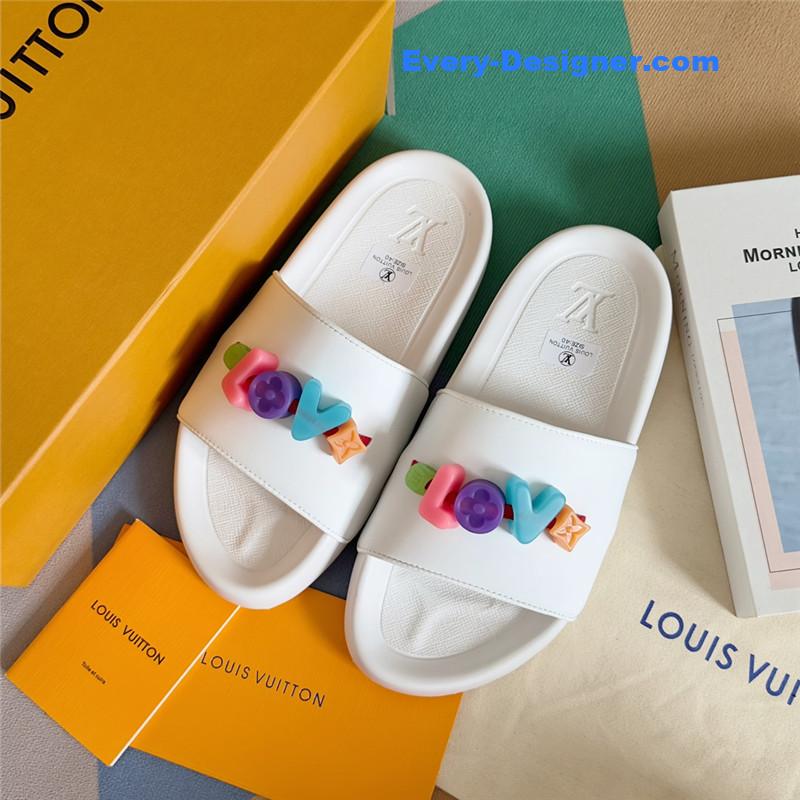 l0vis Vvtt0n lv monogram diy decorative slippers