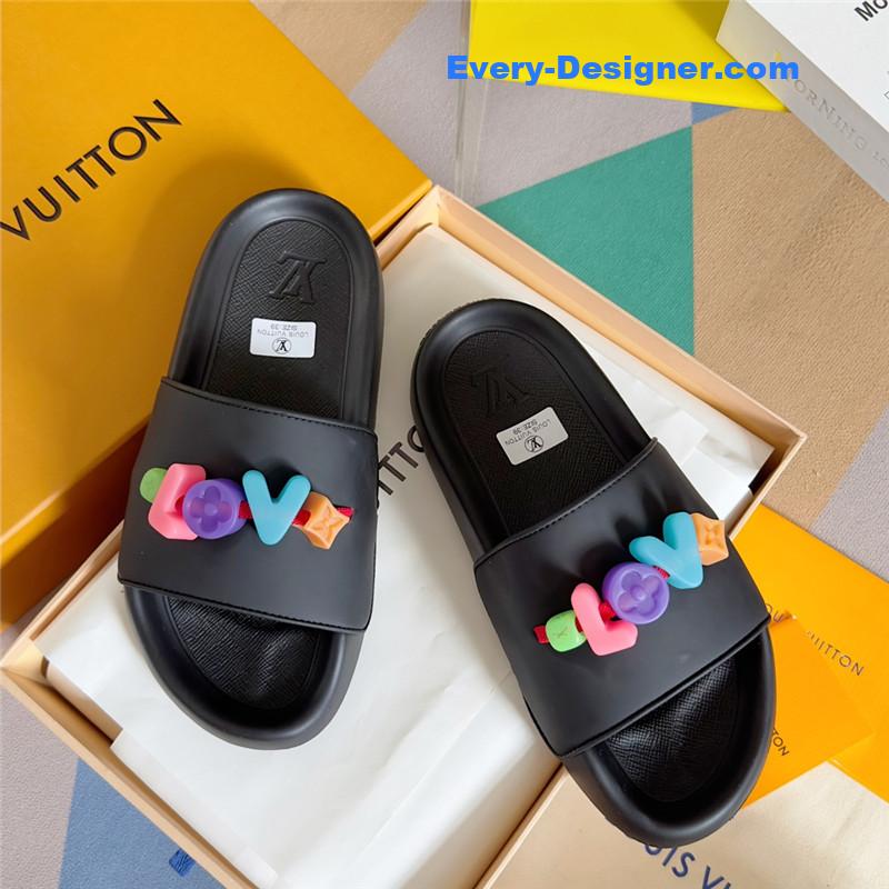 l0vis Vvtt0n lv monogram diy decorative slippers