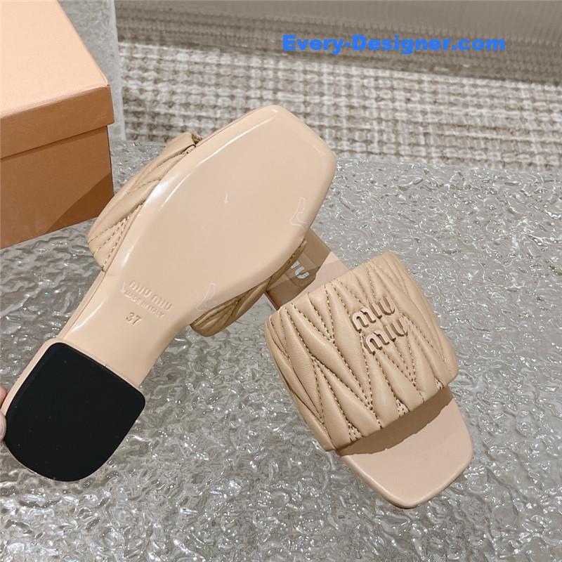 miu miu Mary Jane slippers