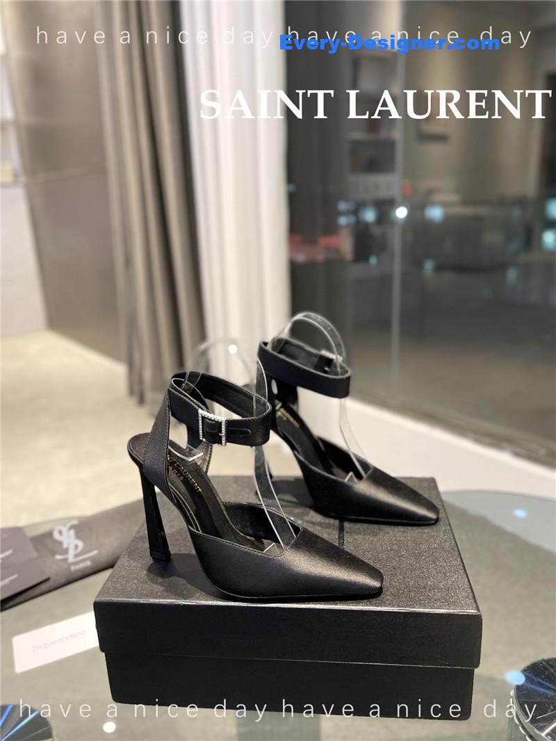 Y51 fanny crepe satin slingback pumps