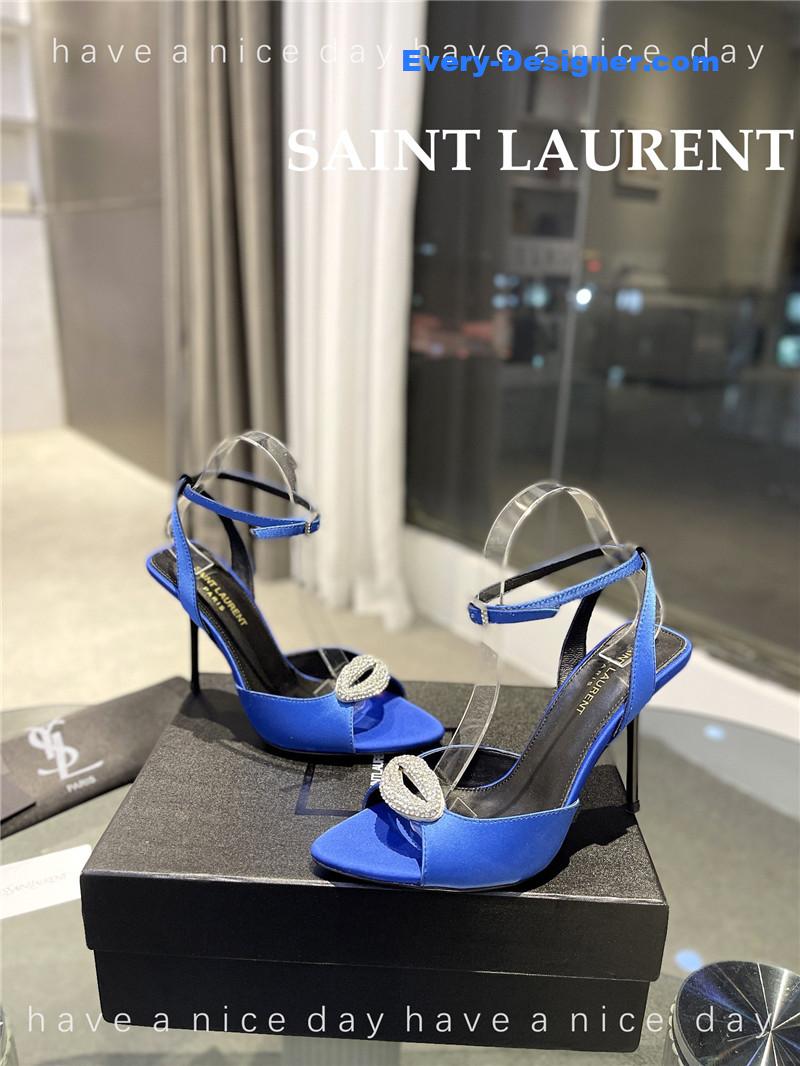 Y51 pointed crepe satin slingback pumps