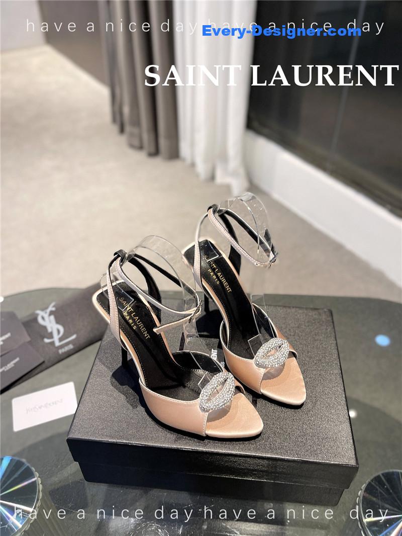 Y51 pointed crepe satin slingback pumps