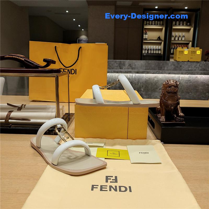 F**di flat beach sandals