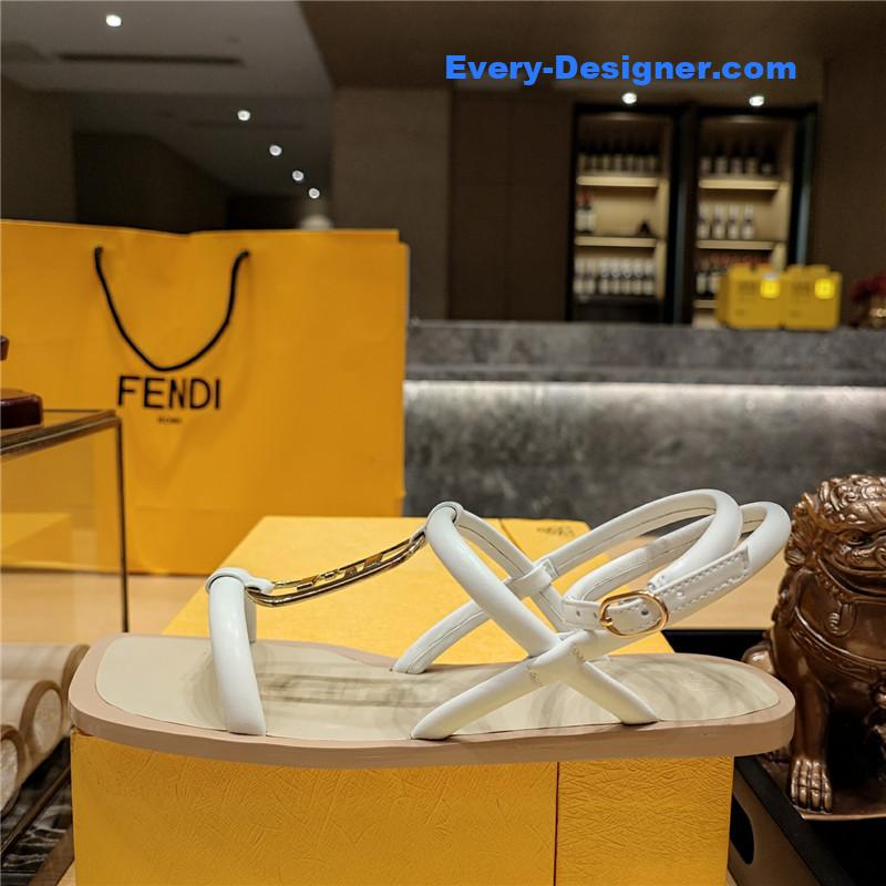 F**di flat beach sandals