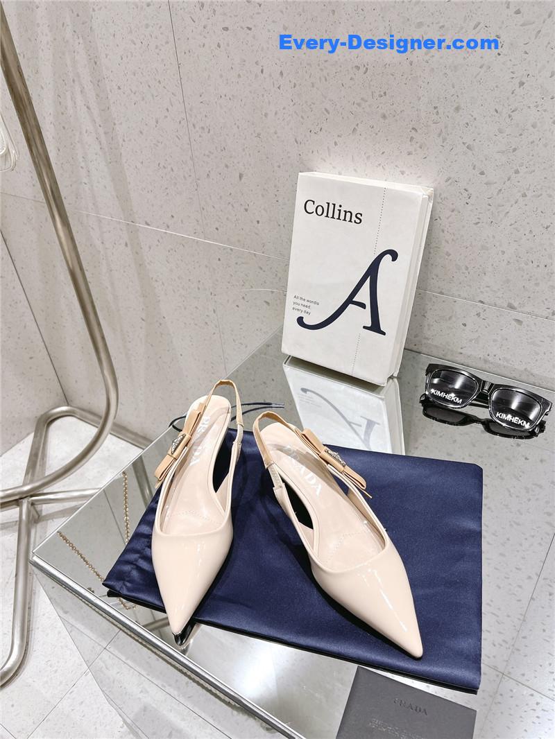 Pra*a bow tie shoes