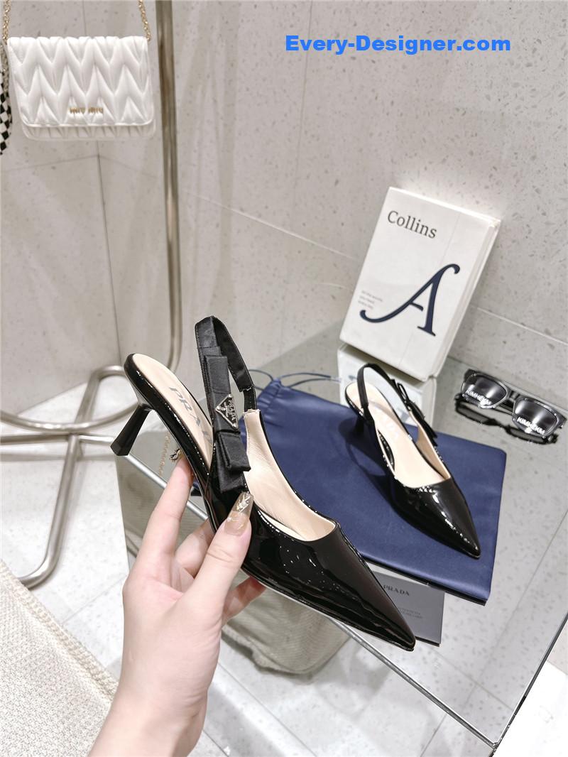 Pra*a bow tie shoes