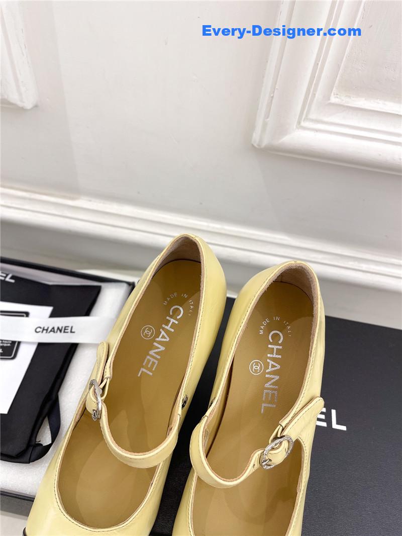 CC catwalk style high heel shoes