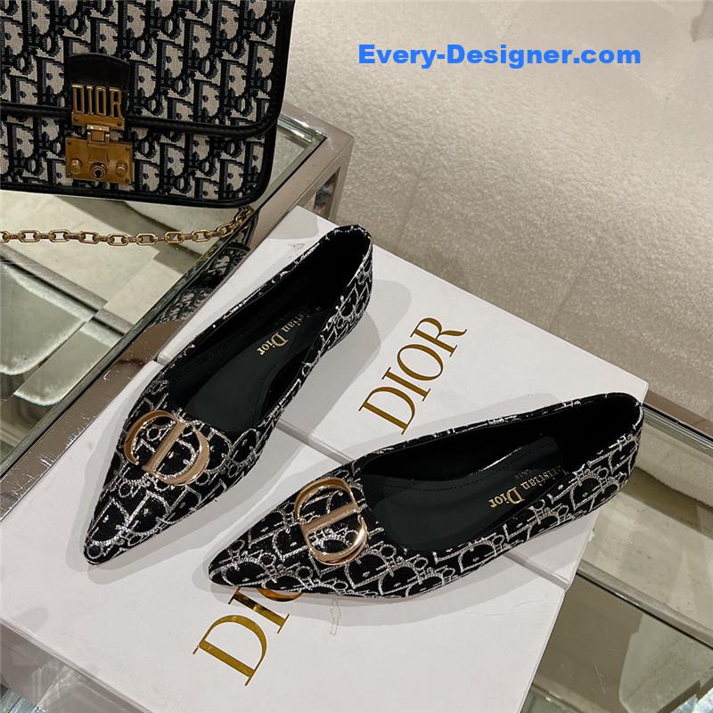 D10r early spring new pointed flat shoes