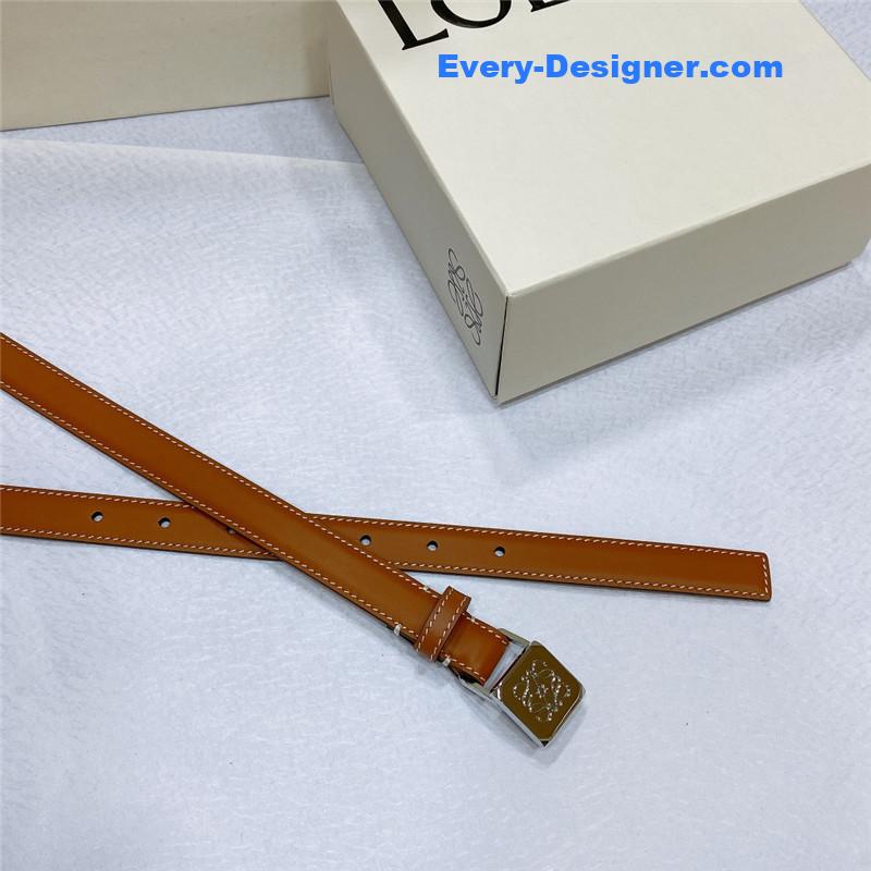 L0ew* L0ew* amazona padlock belt in smooth calfskin