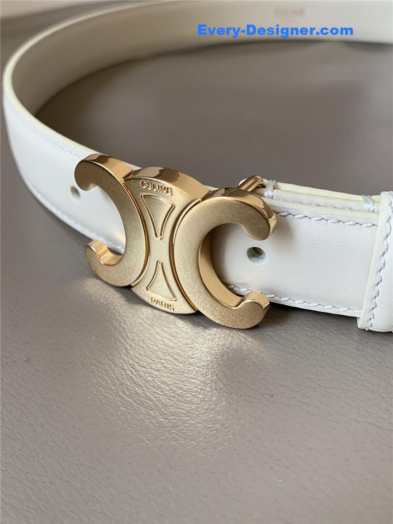 Ce1i*e reversible belt in original smooth calfskin