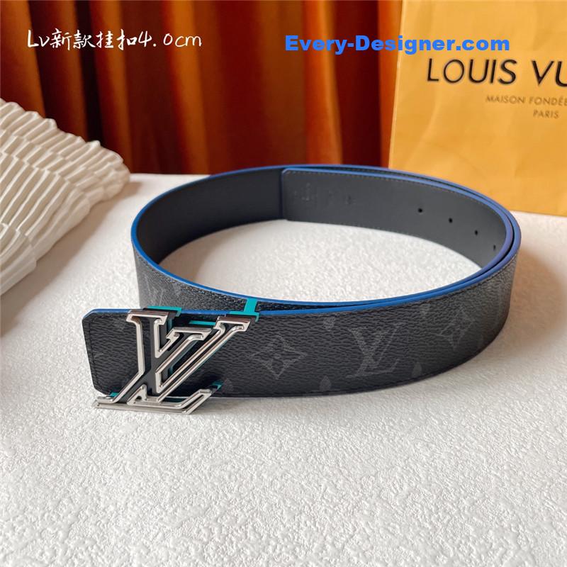 l0vis Vvtt0n lv classic print with black plain bottom belt