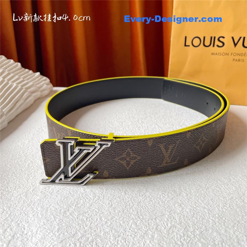l0vis Vvtt0n lv classic print with black plain bottom belt