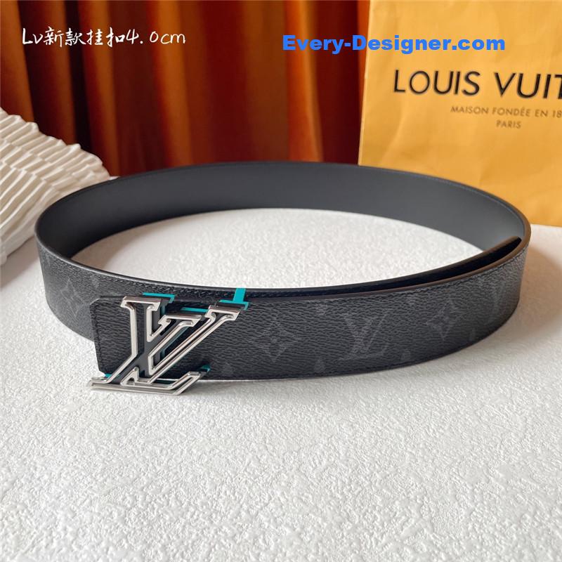 l0vis Vvtt0n lv classic print with black plain bottom belt