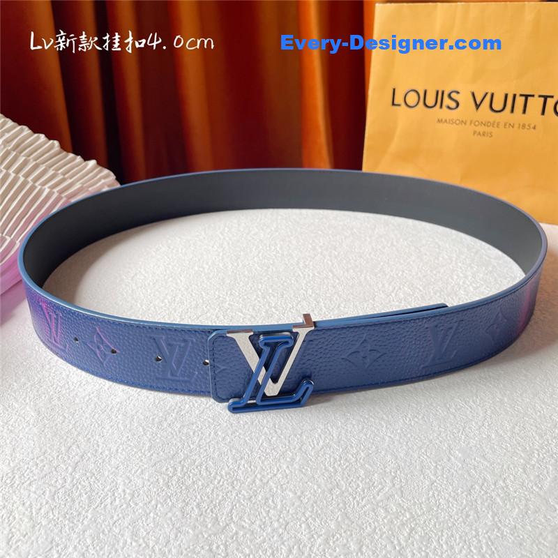 l0vis Vvtt0n lv classic print with black plain bottom belt