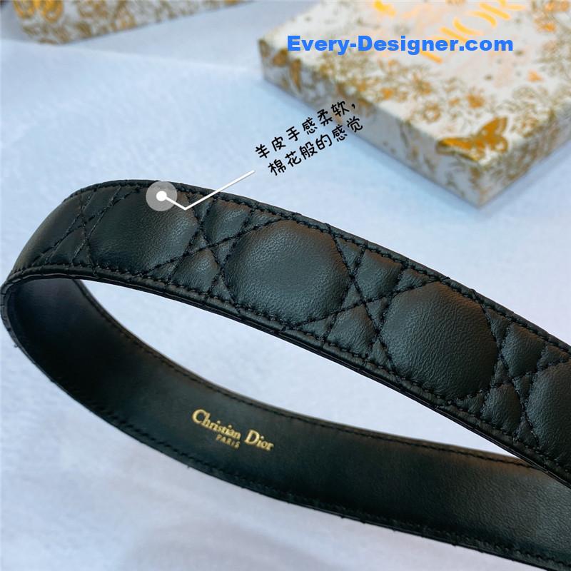 D10r new rhombic sheepskin belt