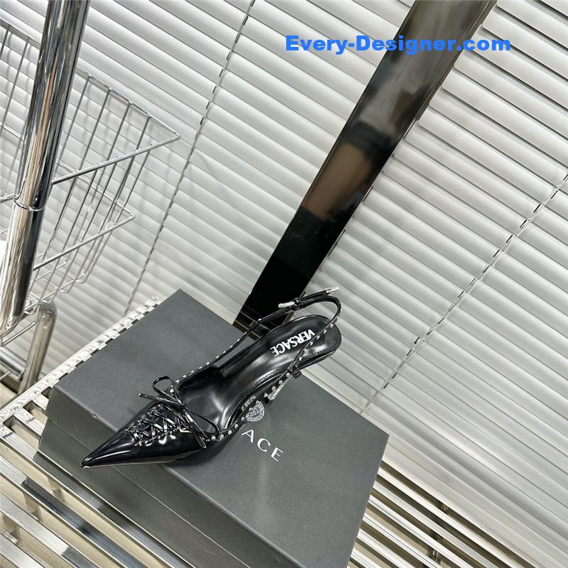 Versace new pointed high heels
