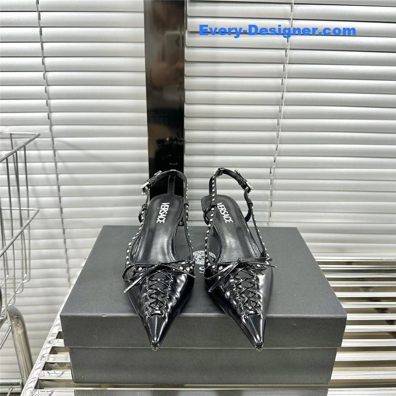 Versace new pointed high heels
