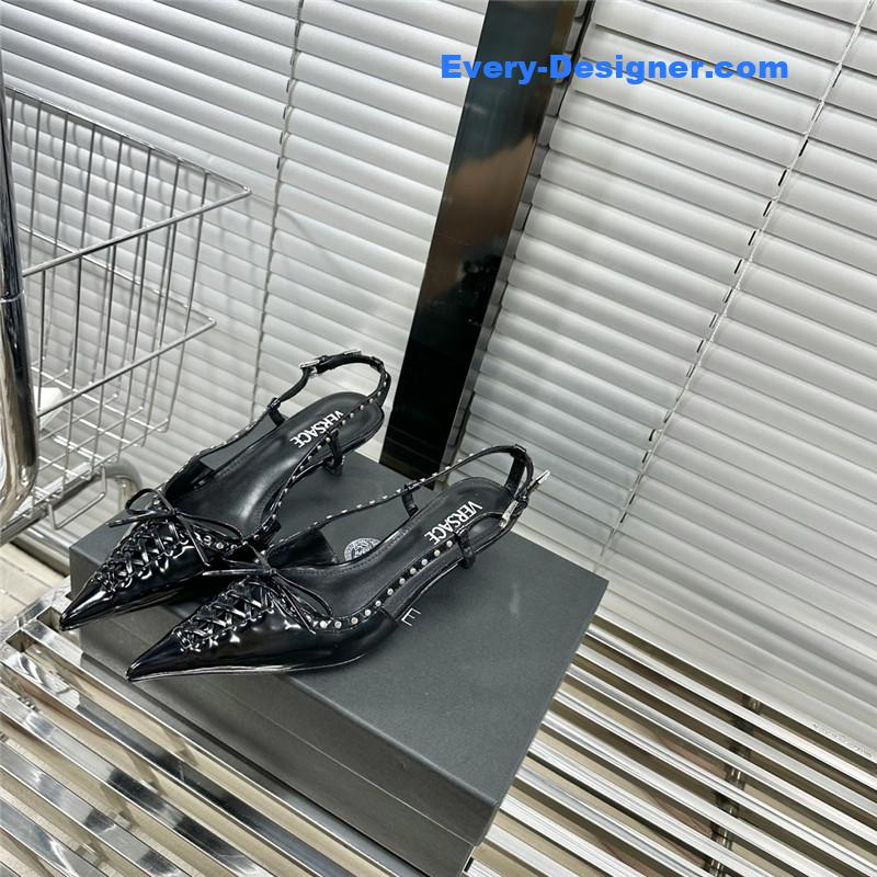 Versace new pointed high heels