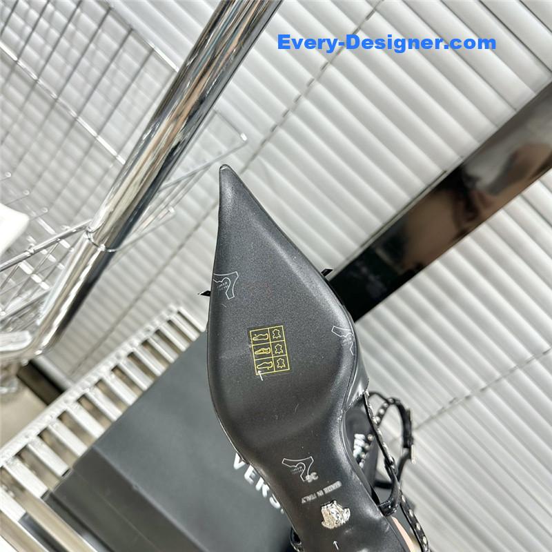 Versace new pointed high heels