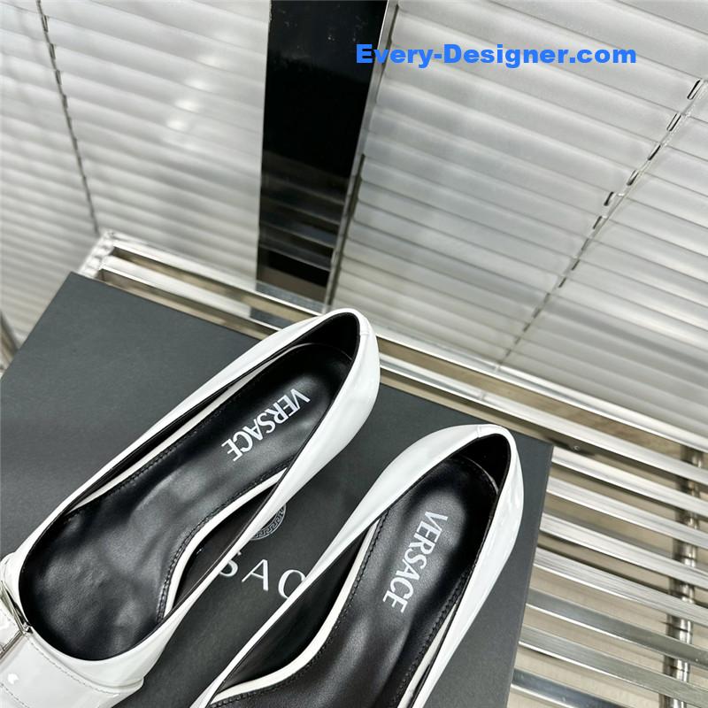 Versace new pointed high heels