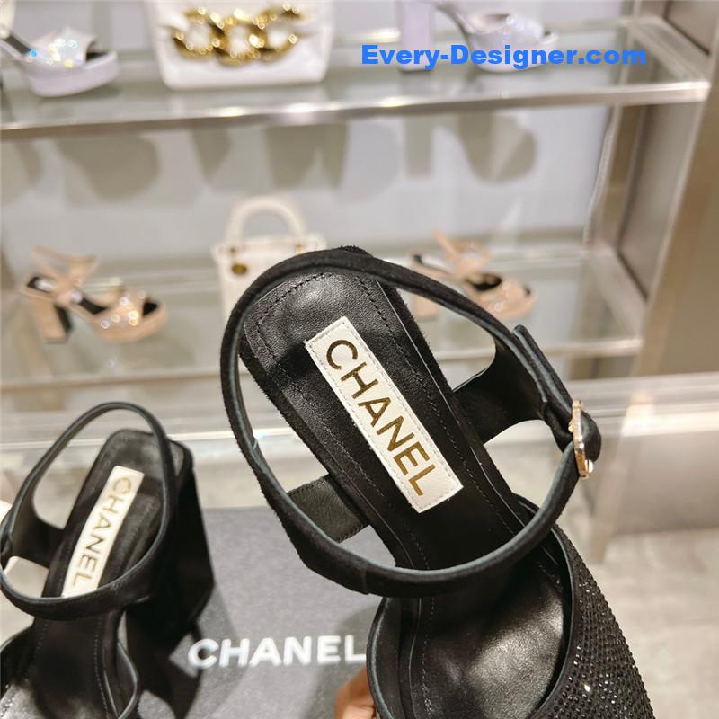CC summer platform chunky heel sandals