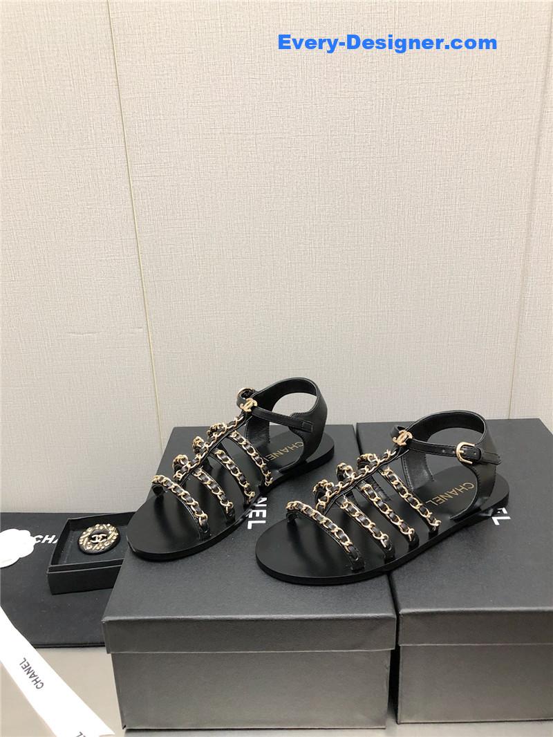 Ch**el chain sandals