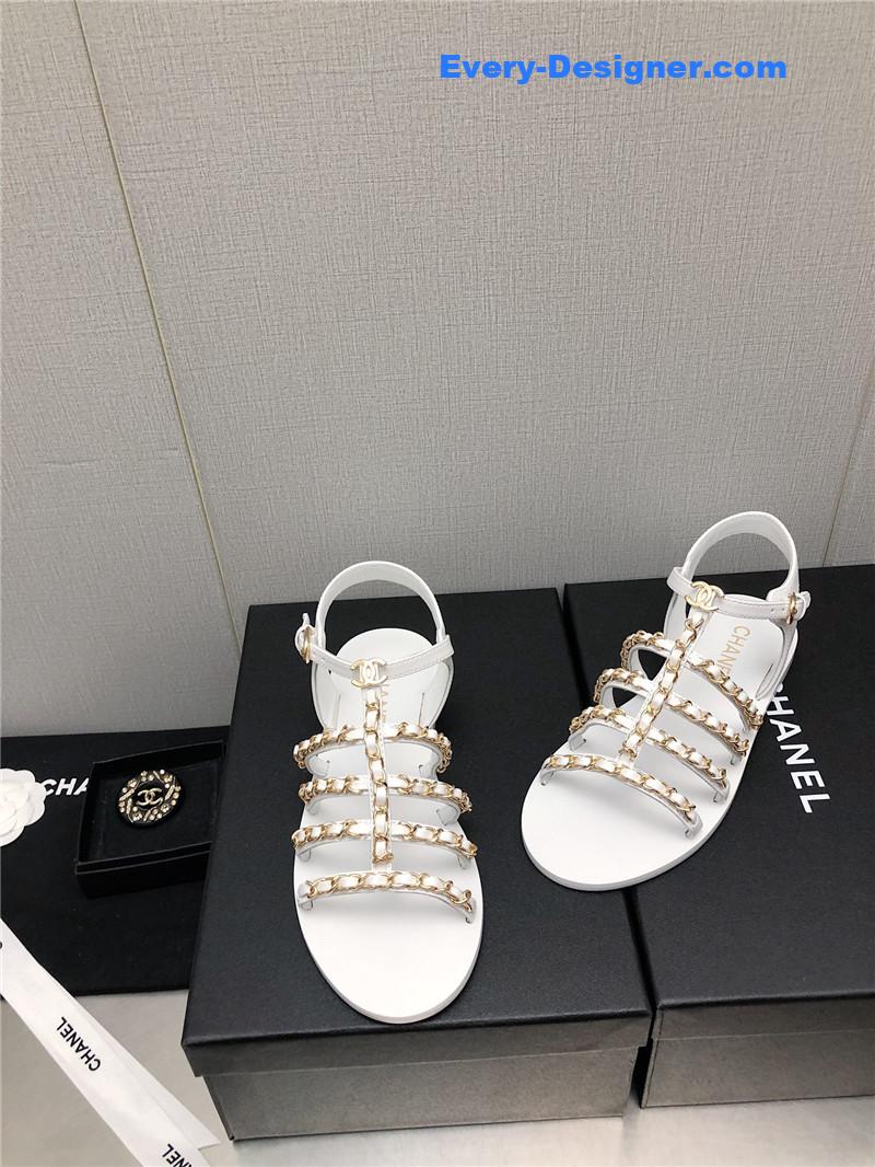 CC chain sandals