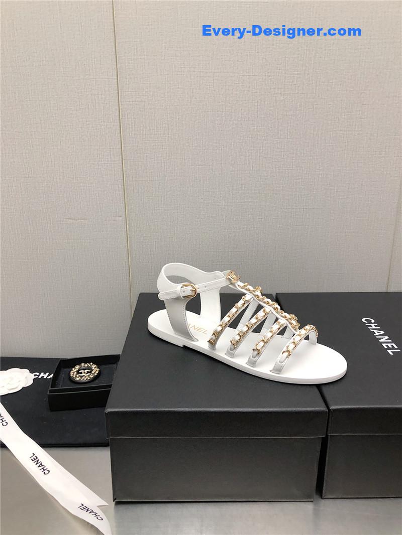 CC chain sandals