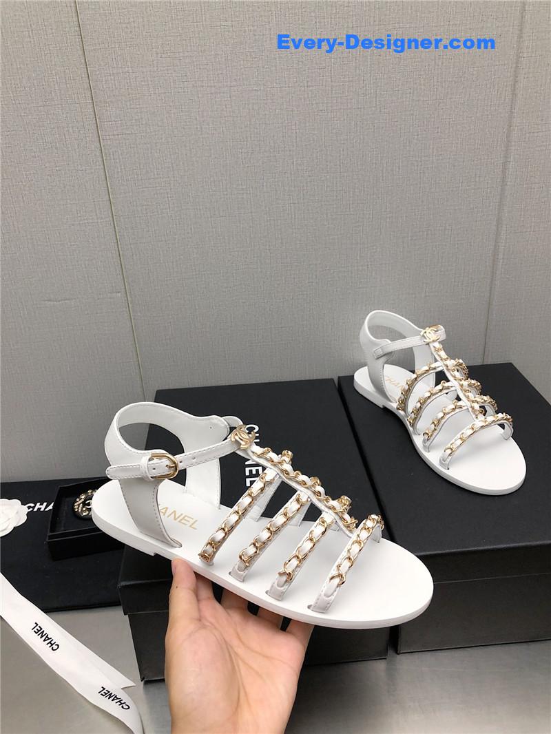 CC chain sandals