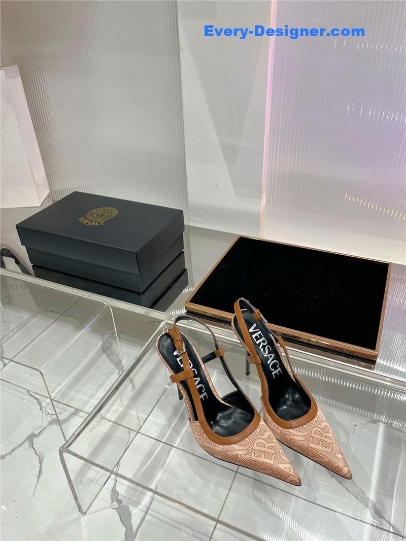 Versace trendy simple high-heeled sandals