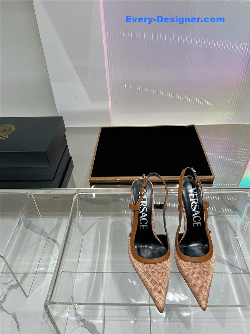 Versace trendy simple high-heeled sandals