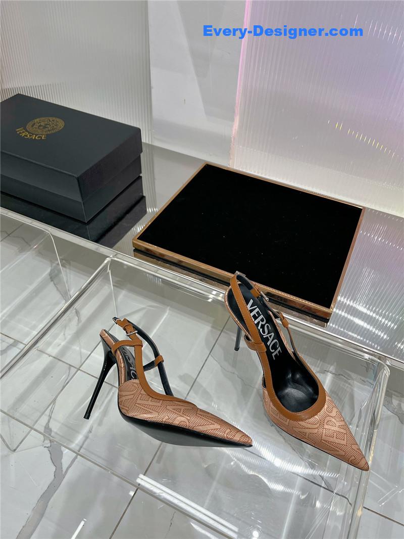 Versace trendy simple high-heeled sandals