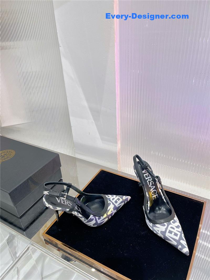 Versace trendy simple high-heeled sandals