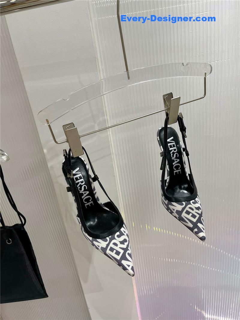 Versace trendy simple high-heeled sandals