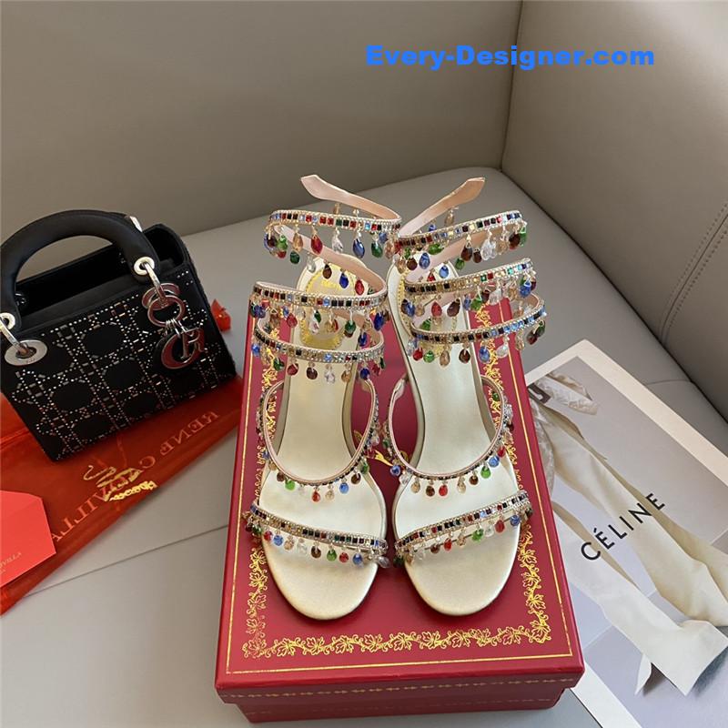 Classic snake wrap sandals
