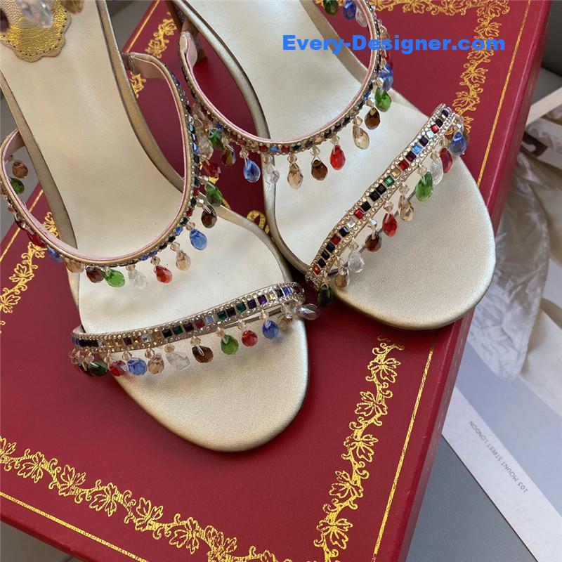 Classic snake wrap sandals