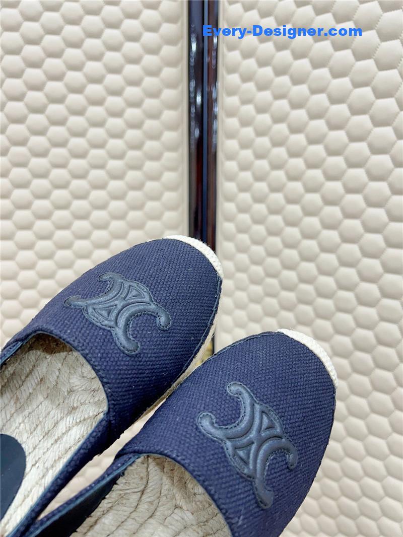 Ce1i*e new triumphal arch fisherman shoes