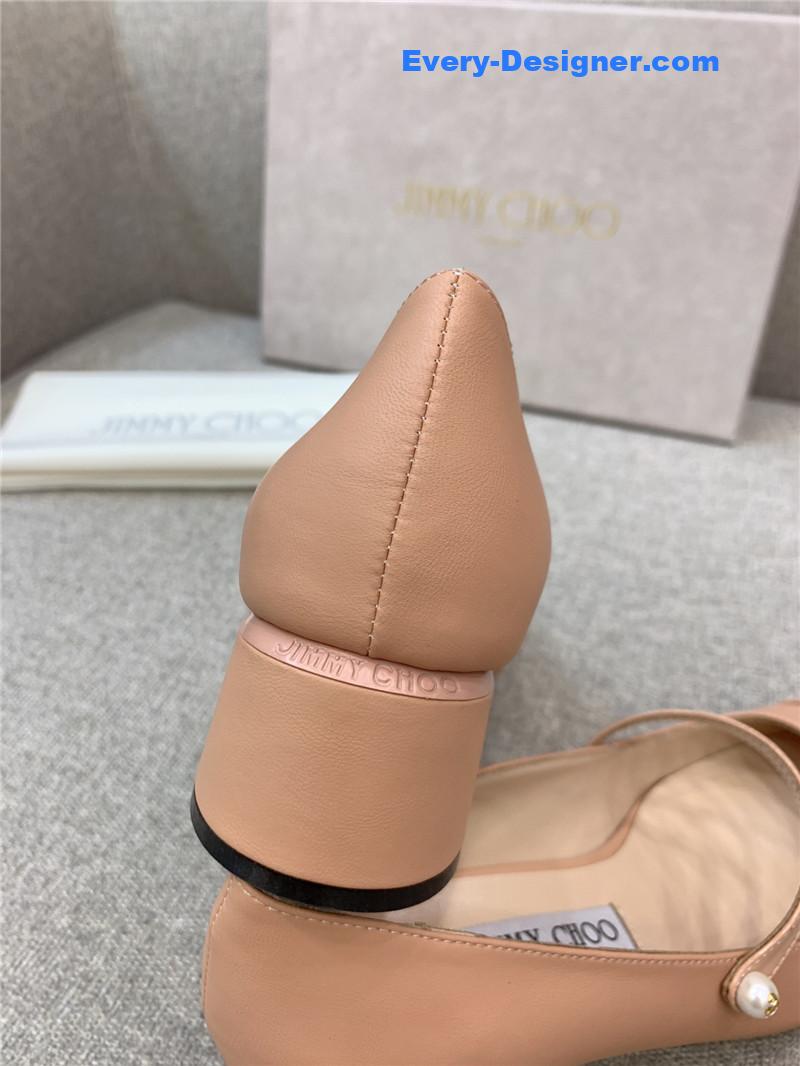 J1m*y Ch00 new thick heel mary jane shoes