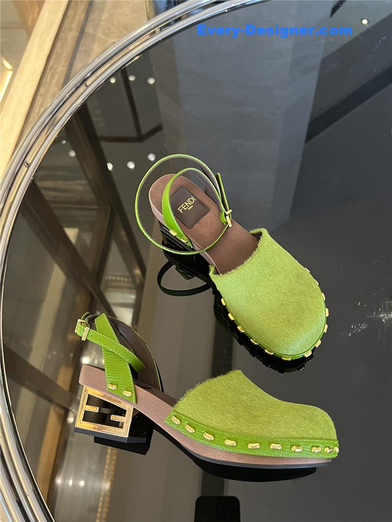 F**di classic clogs