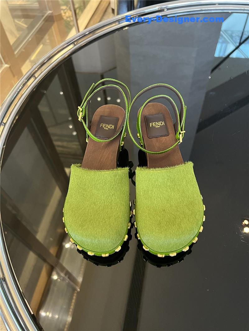 F**di classic clogs