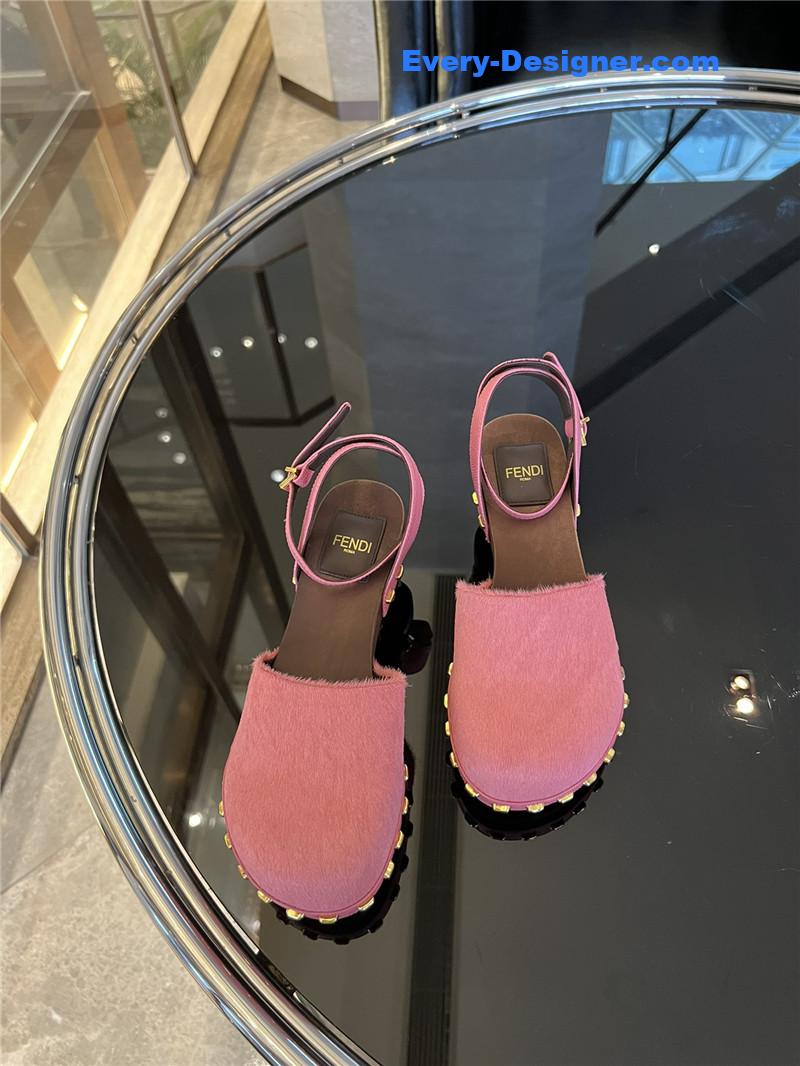 F**di classic clogs
