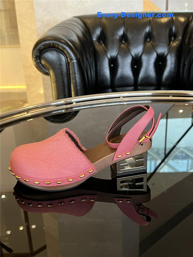 F**di classic clogs