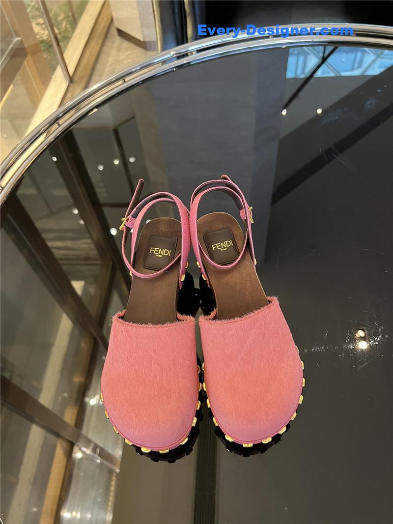 F**di classic clogs