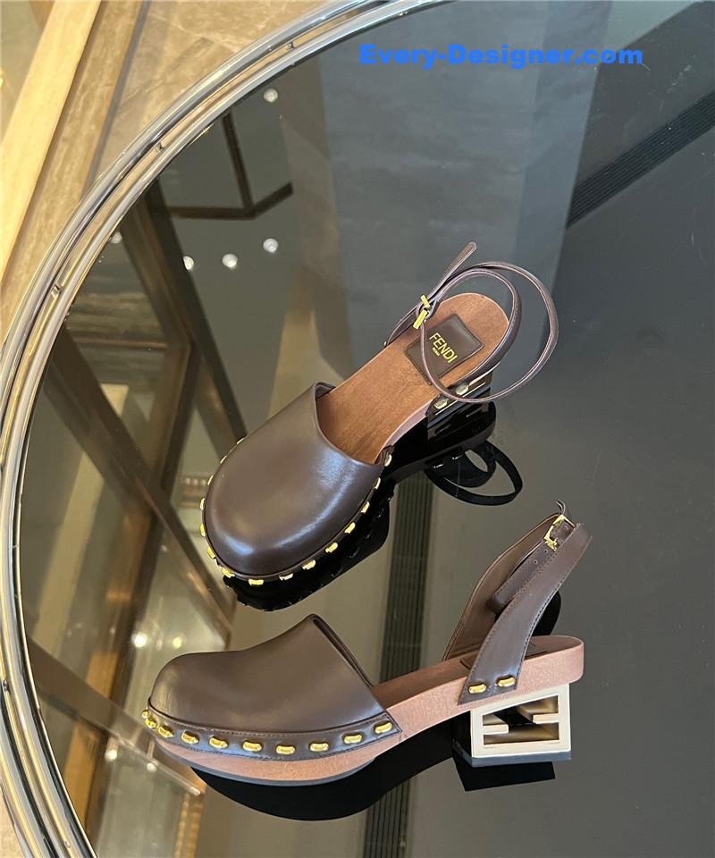 F**di classic clogs