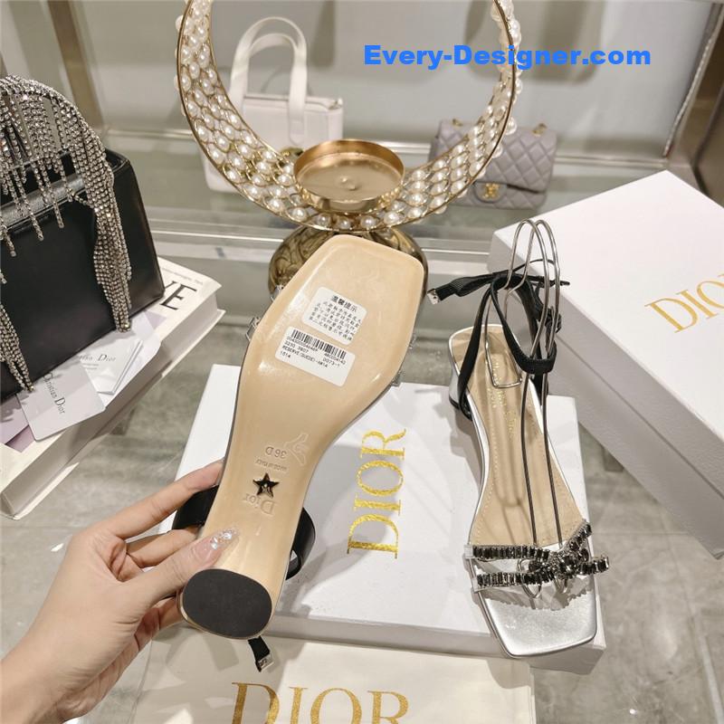 D10r rhinestone mary jane ballet shoes