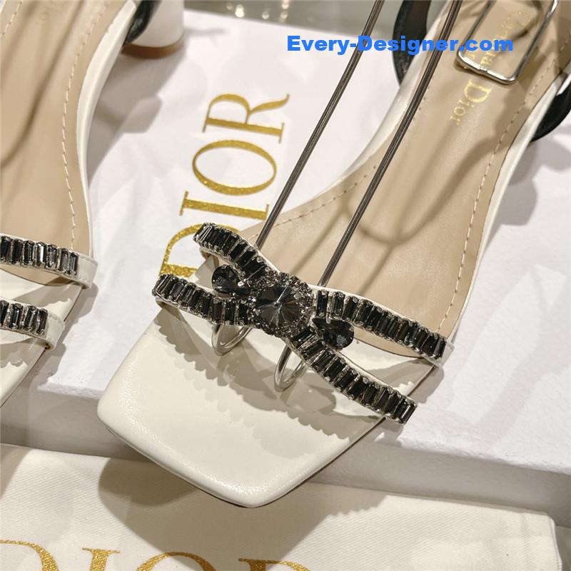 D10r rhinestone mary jane ballet shoes