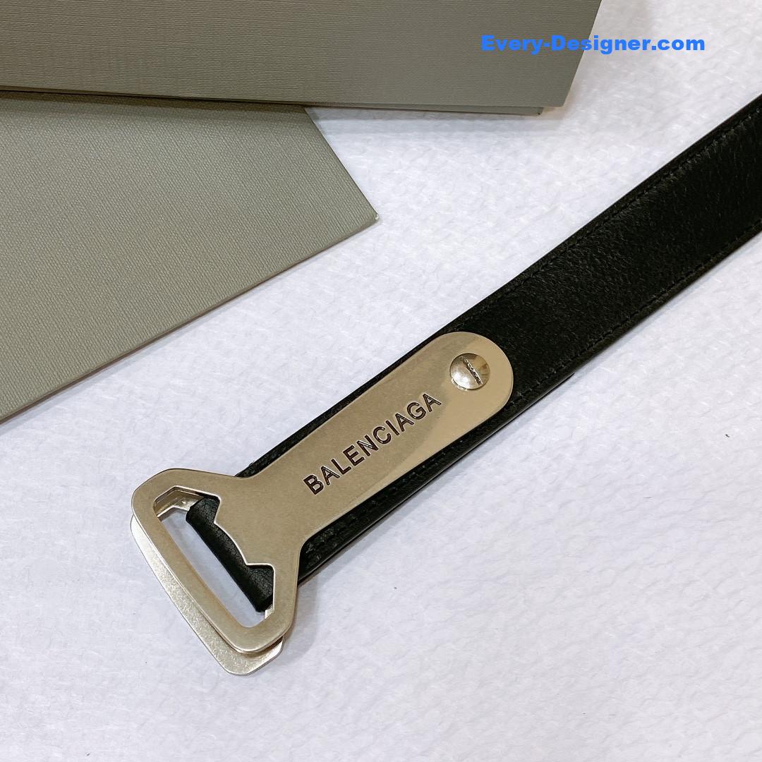 Ba1en*iaga designer plain belt