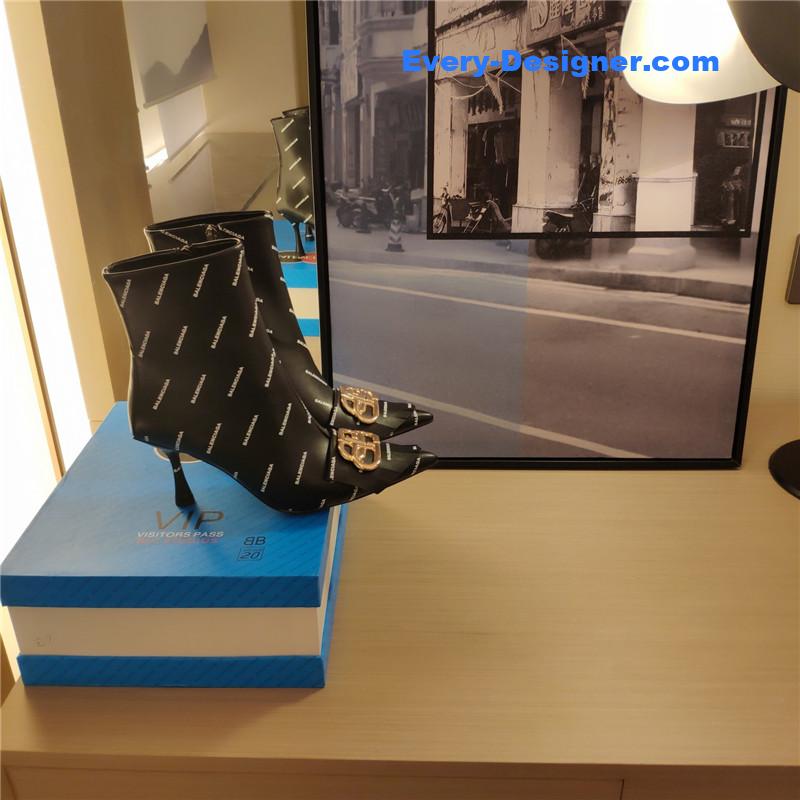 Ba1en*iaga high heel couture boots