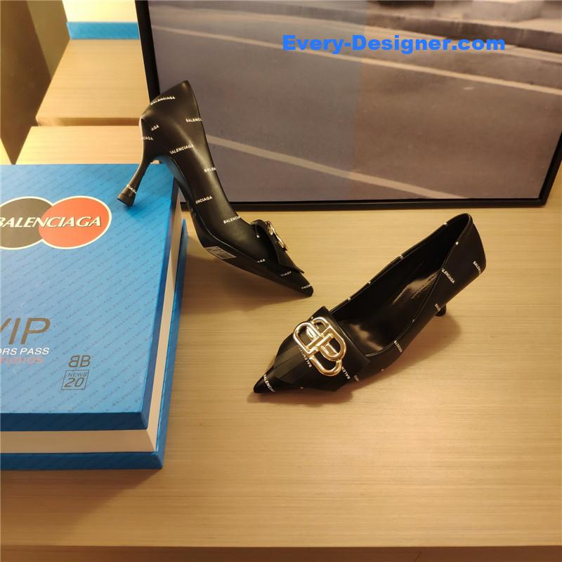 Ba1en*iaga high heel fashion shoes