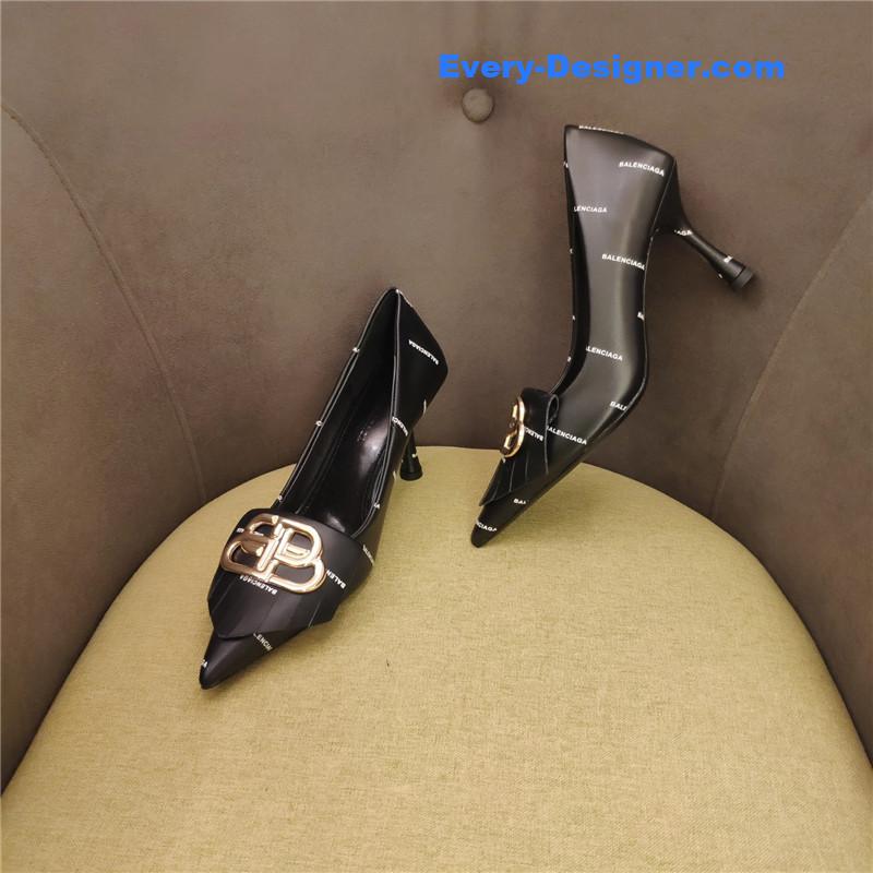 Ba1en*iaga high heel fashion shoes